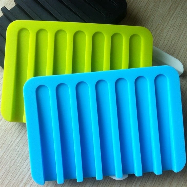 Silicone Waterfall Soap Tray For Bathtub