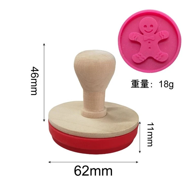 Premium Food-Grade Silicone Cookie Stamps high quality