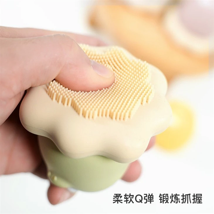 Soft Silicone Bath Brush For Baby